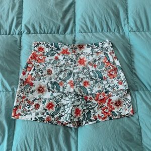 Floral Print Shorts